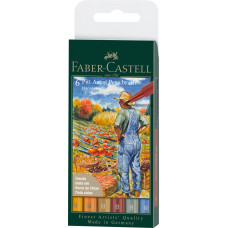PITT ARTIST PEN SET 6 BUC CULORI TOAMNA 2022 FABER-CASTELL PITT ARTIST PEN SET 6 BUC CULORI TOAMNA 2022 FABER-CASTELL