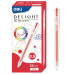 PIX CU GEL CU MECANISM 0.5MM ROSU DELIGHT DELI PIX CU GEL CU MECANISM 0.5MM ROSU DELIGHT DELI