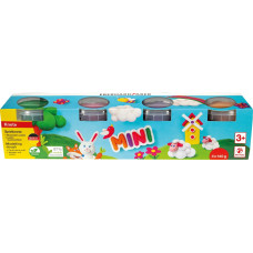 PLASTILINA MODELAJ 4CULORI SPECIALE X 140G EBERHARD FABER