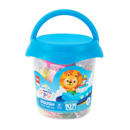 PLASTILINA SOFT GALETUSA 12 CULORI 160G DELI
