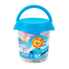 PLASTILINA SOFT GALETUSA 12 CULORI 160G DELI
