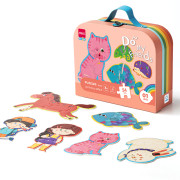 PUZZLE GEANTA CADOU 54 PIESE EFECT LUMINOS FRIENDS 3+ DELI PUZZLE GEANTA CADOU 54 PIESE EFECT LUMINOS FRIENDS 3+ DELI