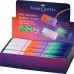 RADIERA DUST FREE PVC FREE FLOW FABER-CASTELL RADIERA DUST FREE PVC FREE FLOW FABER-CASTELL