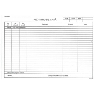 REGISTRU CASA MODEL NOU