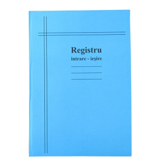 REGISTRU INTRARI IESIRI VERTICAL CARTONAT REGISTRU INTRARI IESIRI VERTICAL CARTONAT