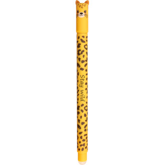 ROLLER 0.7 MM ALBASTRU ERASABLE LEOPARD EBERHARD FABER