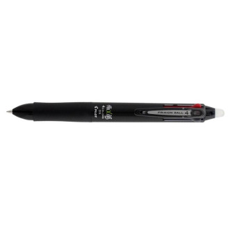 ROLLER CU MECANISM 4 CULORI 0.5MM NEGRU FRIXION PILOT