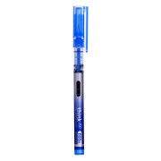 ROLLER FREE INK 0.5MM NEEDLE ALBASTRU THINK DELI