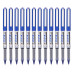 ROLLER FREE INK 0.7MM ALBASTRU THINK DELI
