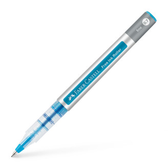 ROLLER FREE INK 0.7MM BLEU FABER-CASTELL