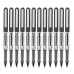 ROLLER FREE INK 0.7MM NEGRU THINK DELI