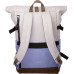 RUCSAC ROLLUP BICOLOR CREM POPCORN-BLEU WALKER