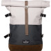 RUCSAC ROLLUP BICOLOR CREM POPCORN-VERDE WALKER