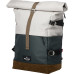 RUCSAC ROLLUP BICOLOR CREM POPCORN-VERDE WALKER
