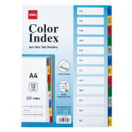 SEPARATOARE INDEX PLASTIC IAN-DEC DELI