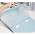 SERVIETA MATERIAL ECO DIN FIBRE DE GRAU CU MANER 13 COMPARTIMENTE CULORI ASORTATE DELI