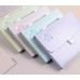 SERVIETA PLASTIC CU MANER 13 COMPARTIMENTE DIVERSE CULORI MACARONS DELI