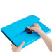 SERVIETA PLASTIC CU MANER 7 COMPARTIMENTE DIVERSE CULORI NEON DELI