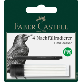 SET 4 RADIERE REZERVA PENTRU RADIERA CREION PRECISION FABER-CASTELL