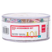 SET ACCESORII BIROU (AGRAFE, ELASTICE, CLIPSURI, ACE) DELI SET ACCESORII BIROU (AGRAFE, ELASTICE, CLIPSURI, ACE) DELI