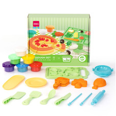 SET CREATIV PLASTILINA + 14 ACCESORII PIZZA, PASTA AND VEGGIE PARTY DELI