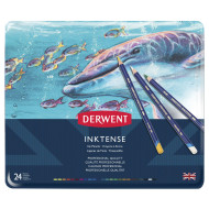 SET CREIOANE 24 CULORI INKTENSE DERWENT