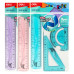 SET GEOMETRIE 3 PIESE FLEXIBIL TWIST ME COLOR (RIG.20, ECH.13CM, RAPORTOR) DELI SET GEOMETRIE 3 PIESE FLEXIBIL TWIST ME COLOR (RIG.20, ECH.13CM, RAPORTOR) DELI