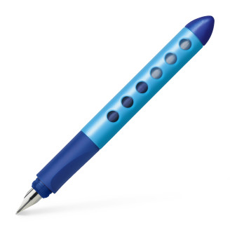 STILOU SCOLAR SCRIBOLINO ALBASTRU STANGACI FABER-CASTELL STILOU SCOLAR SCRIBOLINO ALBASTRU STANGACI FABER-CASTELL