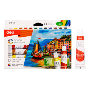 TEMPERA 12 CULORI 12ML DELI TEMPERA 12 CULORI 12ML DELI