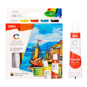 TEMPERA 5 CULORI 12ML DELI TEMPERA 5 CULORI 12ML DELI