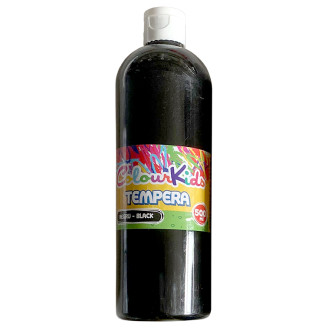 TEMPERA 500ML NEGRU COLOUR KIDS PIGNA