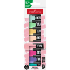TEXTMARKER MINI SET 8 PASTEL FABER-CASTELL