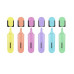 TEXTMARKER SET 6 PASTEL CUTIE PLASTIC KORES