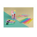 TEXTMARKER SET 6 PASTEL CUTIE PLASTIC KORES