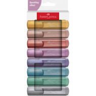 TEXTMARKER SET 8 METALIZAT CUTIE CARTON 2024 FABER-CASTELL