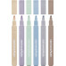 TEXTMARKER SLIM PATRAT SET 6 BUC NUANTE NATURALE EBERHARD FABER