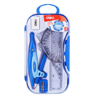 TRUSA GEOMETRIE 7 PIESE CUTIE PLASTIC DELI TRUSA GEOMETRIE 7 PIESE CUTIE PLASTIC DELI
